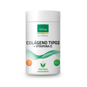 Colágeno Tipo 2 + Vitamina E 320mg C/ 60 Cápsulas - Vital Natus