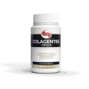 Colagentek Tipo II 60 Cápsulas Vitafor - Colágeno