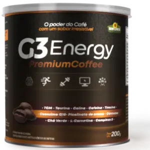G3 Energy Premium Coffe Solúvel 200gr - Sunflower
