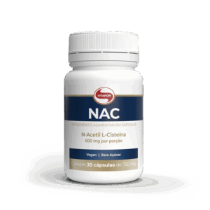 NAC 30 Cápsulas 750mg Vitafor