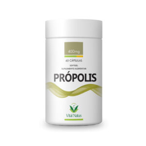 Própolis em Capsulas Softgel 400mg 60 Cápsulas  - Vital Natus